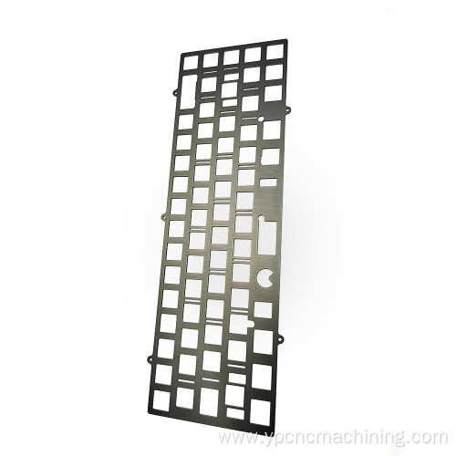 CNC precision metal machining aluminum plastic keyboard
